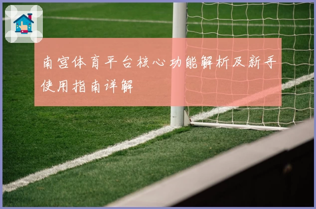 南宫体育平台核心功能解析及新手使用指南详解